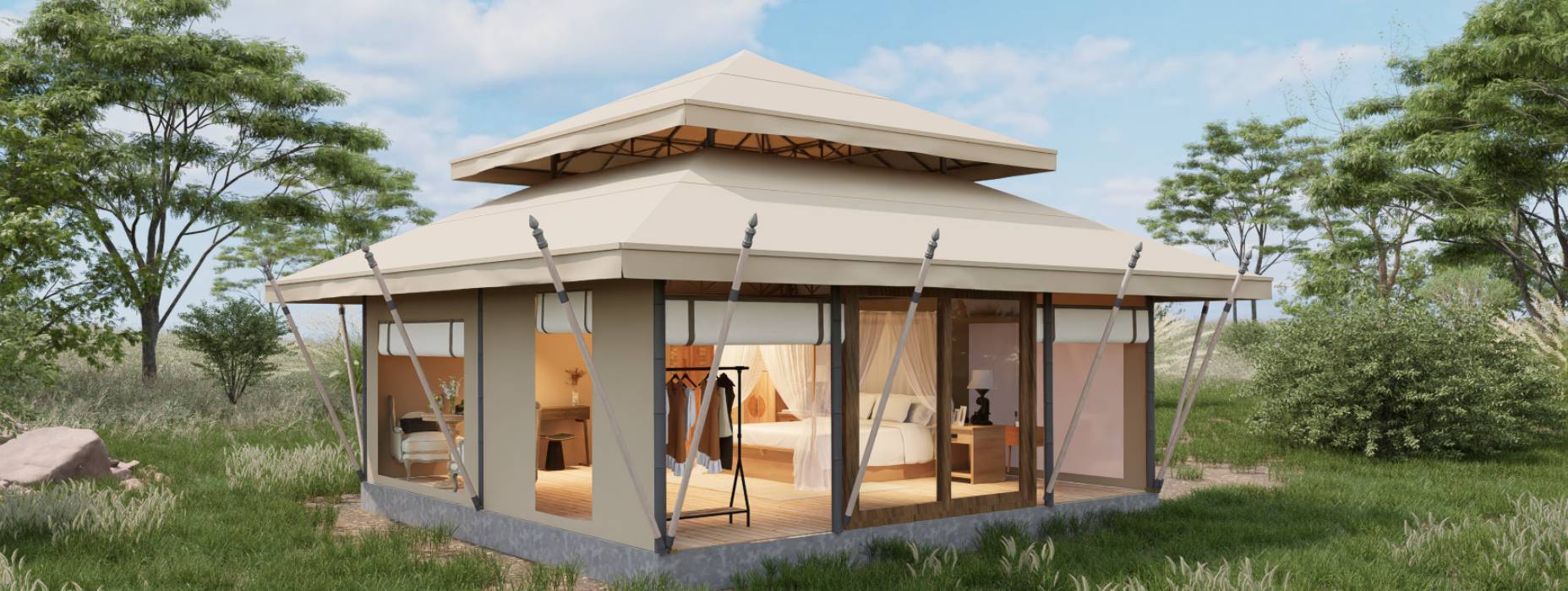 两当县户外野奢帐篷